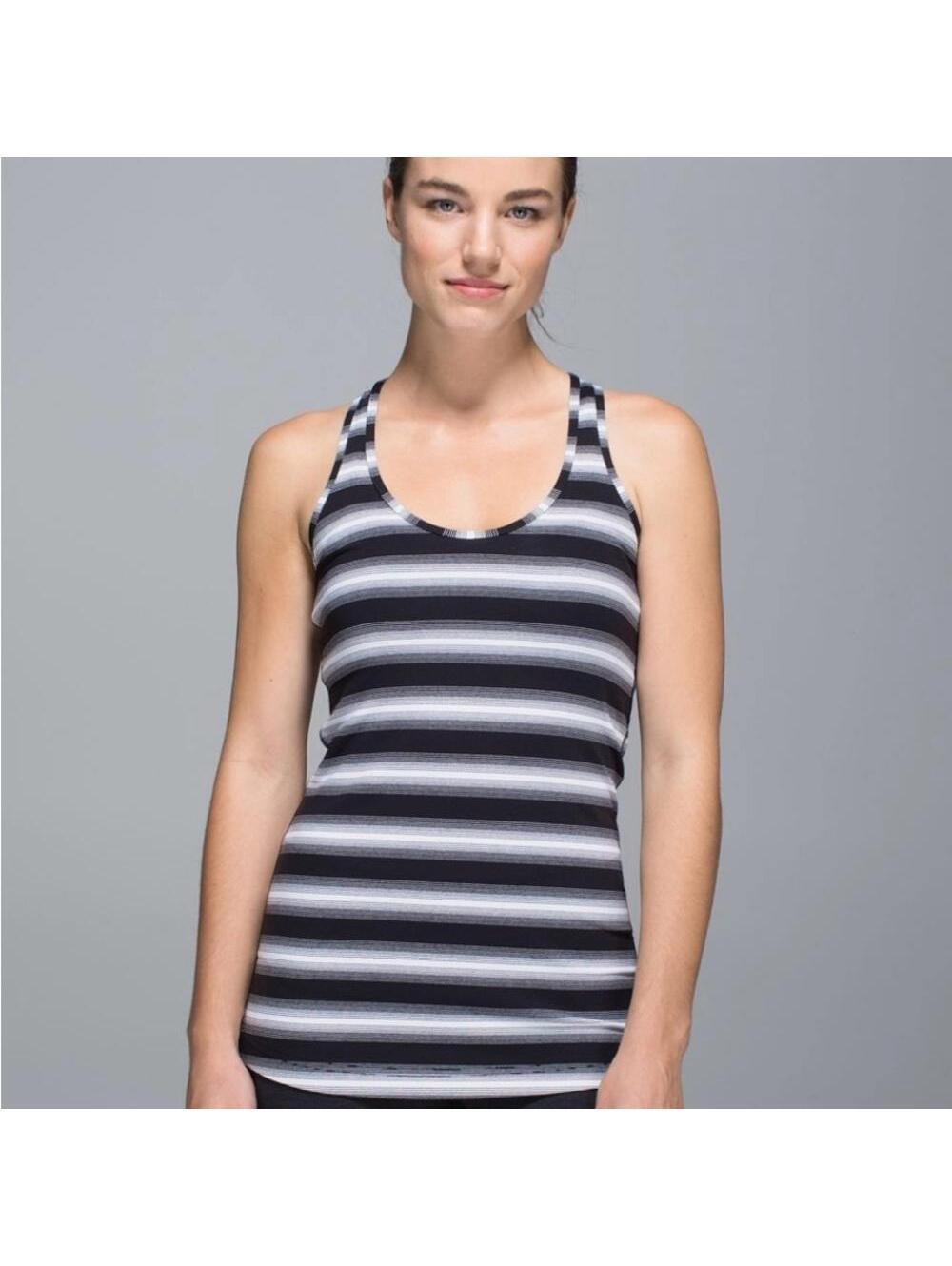 Lululemon striped tank in great condition